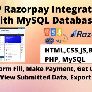 PHP Razorpay Integration with MySQL Database
