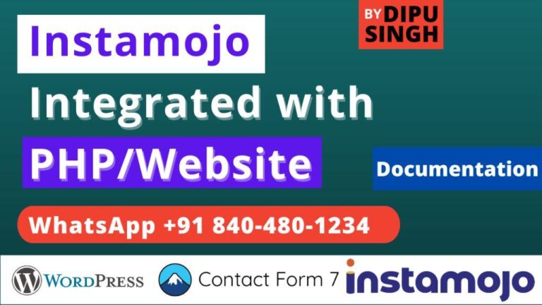 How To Integrate PHP Website with Instamojo Payment Gateway - Docs