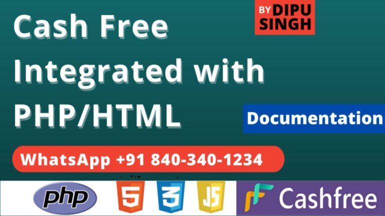 How to Integrate Cash Free Payment Gateway with PHP